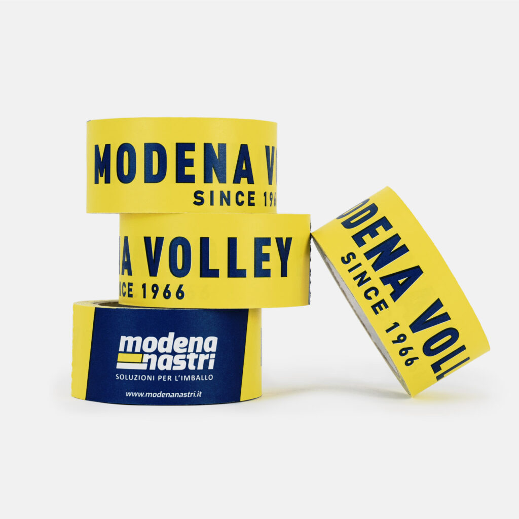 Nastri adesivi personalizzati Modena Volley (composizione quattro rotoli)
